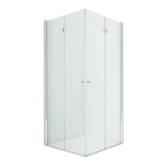 Душевое ограждение 2D 100x80x195 New soleo chrome New Trendy хром арт. D-0150A/D-0152A