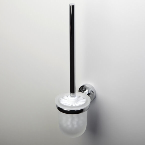 Щетка для унитаза подвесная Isen K-4027 WasserKRAFT цвет: Хром Щетка для унитаза подвесная Isen K-4027 WasserKRAFT цвет: Хром
