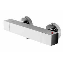 Tермостат для душа, наружный, 1 выход 1/2' BOSSINI Cube арт. Z004103.030 цвет: хром Tермостат для душа, наружный, 1 выход 1/2' BOSSINI Cube арт. Z004103.030 цвет: хром