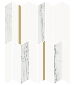 Мозаика Italon 3D Экспириенс Уайт Глосcи Инфинити 30.7x38.7, арт. 600110000971