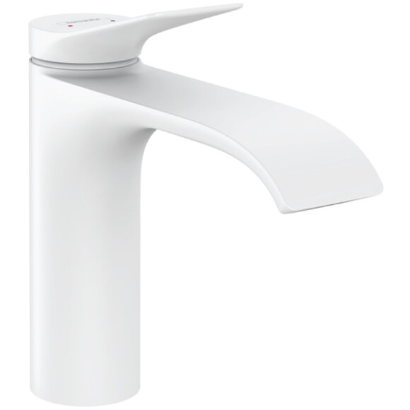 Смеситель для раковины, 75022700 Vivenis Hansgrohe, цвет: белый матовый
