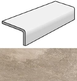 Ступень Ardoise Ecru Elle Grip 15x30x4 Rex арт. 739352