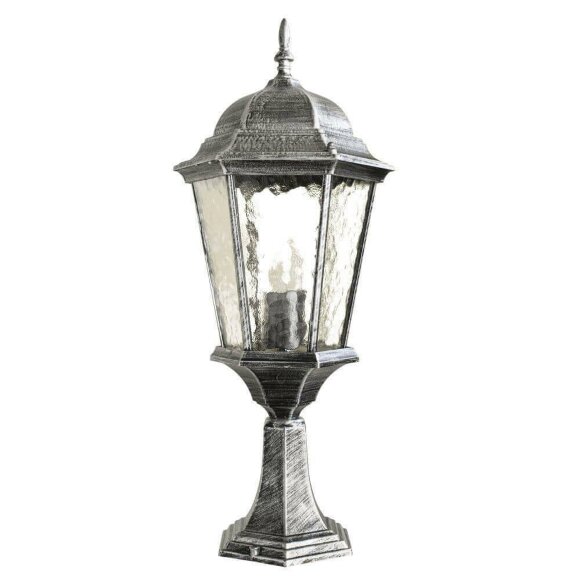 Уличный светильник, вид замковый Genova Arte Lamp цвет:  черный - A1204FN-1BS