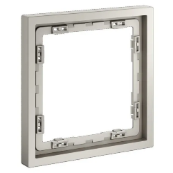 Рамка пластиковая Voltum S70 на 1 пост, цвет: кашемир, арт. VLS100103