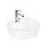 BelBagno Раковина накладная керамическая 430x430x130, круглая, глянцевый белый, арт. BB1306