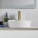 BelBagno Раковина накладная керамическая 430x430x130, круглая, глянцевый белый, арт. BB1306