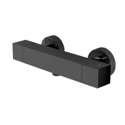 Tермостат для душа, наружный, 1 выход 1/2' BOSSINI Cube арт. Z004103.073 цвет: черный матовый Tермостат для душа, наружный, 1 выход 1/2' BOSSINI Cube арт. Z004103.073 цвет: черный матовый