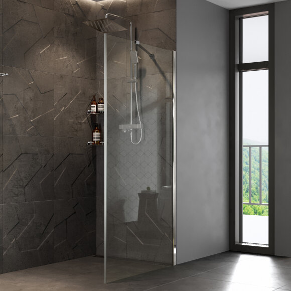 Обратная панель Aller 10H07-RP90 200x90 WasserKRAFT цвет: хром