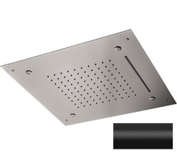 Верхний душ 500*500 мм Remer 357SFS50NCNO, цвет: черный