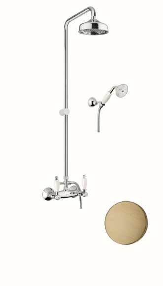 Душевая система бронза Coloniale Fiore, 02ZZ0620