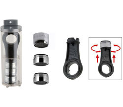 Набор аэраторов для смесителя Remer 83SET02, цвет: хром Набор аэраторов для смесителя Remer 83SET02, цвет: хром