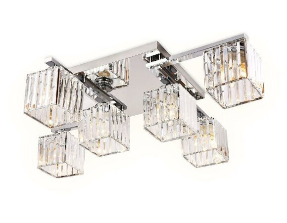 Потолочная люстра Traditional современный TR5215, Ambrella light цвет: хром