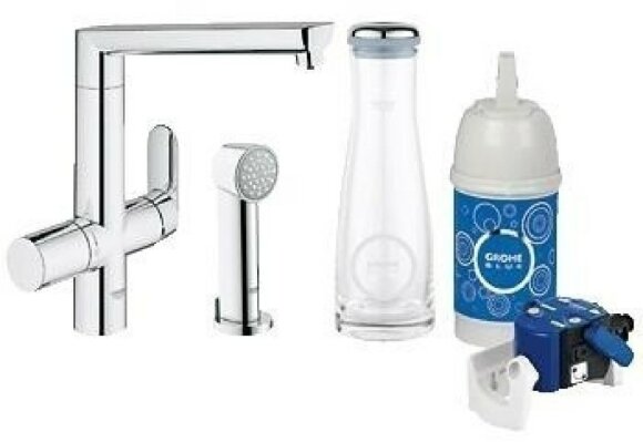 Смеситель для кухни GROHE BLUE арт. 31354000