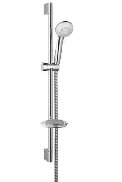Hansgrohe душевой гарнитур Vario со штангой 65см и мыльницей, Crometta 85, глянцевый хром арт. 27764000