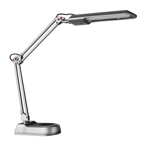Настольная лампа, вид современный Desk Arte Lamp цвет:  серебро - A5810LT-1SI