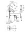 Смеситель одно рычажный для кухни ,супер сталь GROHE BLUE арт. 33249DC0