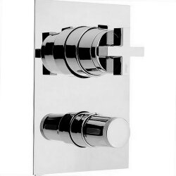 Встраиваемый термостатический смеситель с переключателем на 3 положения CISAL Barcelona цвет: хром арт. BA01850321 Встраиваемый термостатический смеситель с переключателем на 3 положения CISAL Barcelona цвет: хром арт. BA01850321