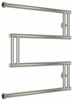 Водяной полотенцесушитель High-Tech+ model "M" 600х600  Сунержа, 071-4050-6060 цвет:  сатин