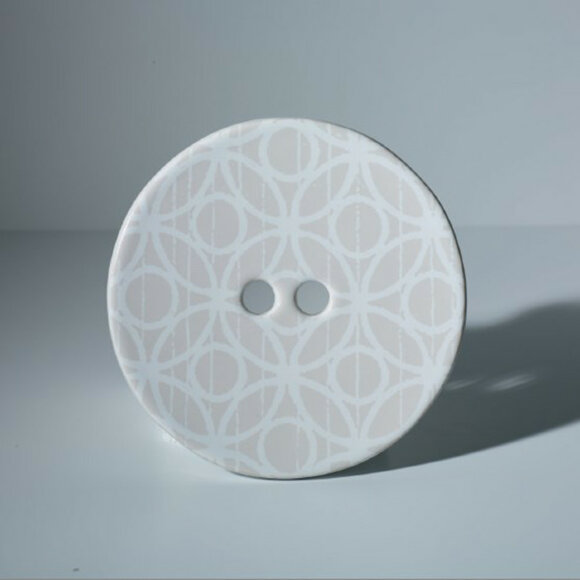 Декоративная пластина для слива раковины KERASAN Deco, 486074 цвет: Decoro Geometrie