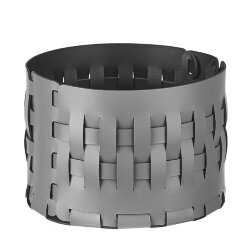 Корзинка Bottega серый, 12х12 кожа ADJ - 1512.03 Корзинка Bottega серый, 12х12 кожа ADJ - 1512.03