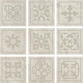 Декор Alpi Bianco Tozzetto Celtico 10х10 COLISEUM GRES арт. 66568040