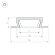 Профиль MIC-F-2000 Gold Light Arlight - 017648