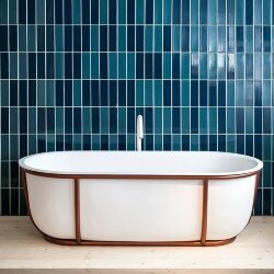 Ванна отдельностоящая 165х78.5х52 см, Cuna Agape, белый глянцевый - AVAS1079ZBR