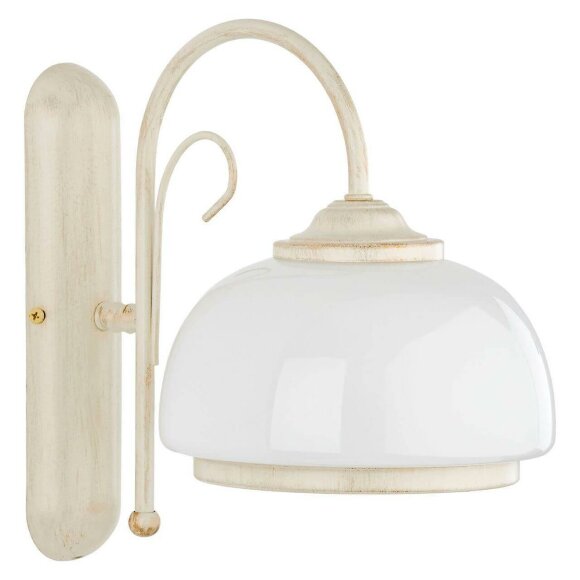 Бра Paris White прованс 18410, Alfa цвет: белый