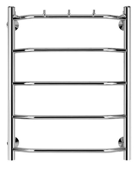 Полотенцесушитель водяной, хром, Secado 60x40, Агата 1 К - 4603777443986