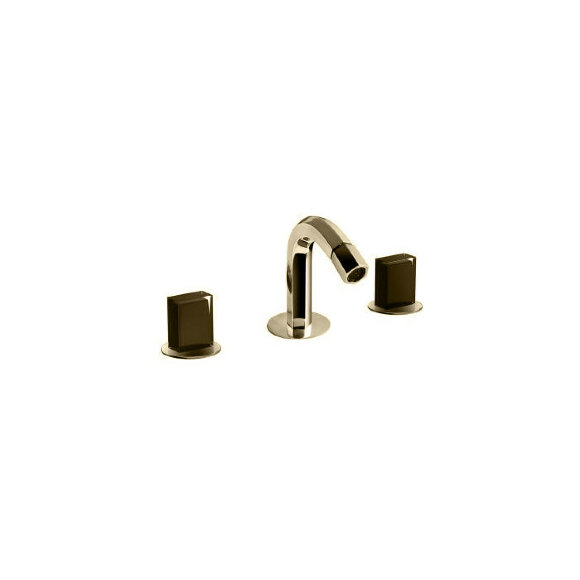Смеситель на 3 отверстия для биде VENEZIA , matt british gold pvd FANTINI - 29P6N409S