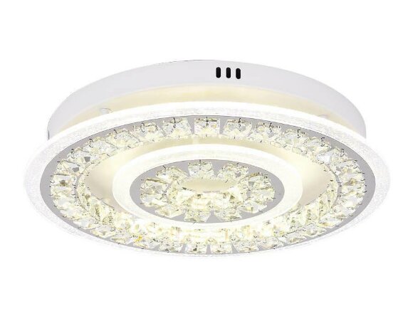 Потолочный светодиодный светильник Ice модерн FA154, Ambrella light цвет: белый