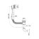 Слив-перелив для ванны полуавтомат хром,  Webert - AC0033015