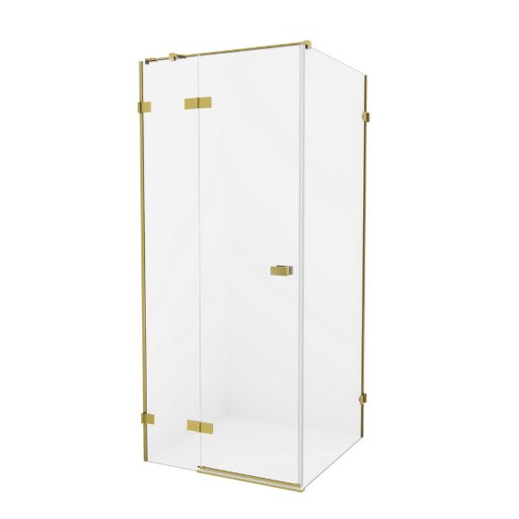 Душевое ограждение 90x120x200 Avexa gold New Trendy брашированное золото арт. EXK-1750