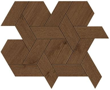Мозаика Heartwood Brandy Mansion Weave 34,6x40 Atlas Concorde Italy  арт. AOYH