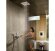 Hansgrohe верхний душ с потолочным креплением скрытого монтажа, Raindance E, глянцевый хром арт. 26252000