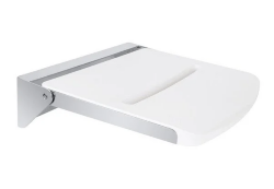 Откиднoe сидeнье для душа Bemeta Help, арт. 347125011 46.2 см, белый, хром глянцевый Откиднoe сидeнье для душа Bemeta Help, арт. 347125011 46.2 см, белый, хром глянцевый