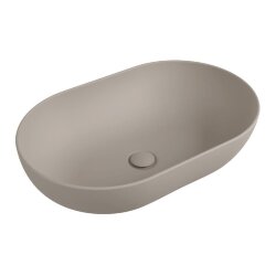 Накладная раковина  62 x 40 х 14,5 см Flaminia APP, цвет: Argilla, арт. AP62ARG Накладная раковина  62 x 40 х 14,5 см Flaminia APP, цвет: Argilla, арт. AP62ARG