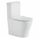 Унитаз компакт (620x360x810), W-7789 P-trap, Geberit, Rimless, anti-dirt, Black&White арт. 7792W