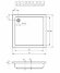Акриловый душевой поддон Riho Saturnus 90x90 белый DC0400500000000