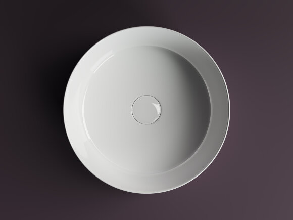 Раковина накладная круглая Element Ceramica Nova (белый) CN6032 Раковина накладная круглая Element Ceramica Nova (белый) CN6032