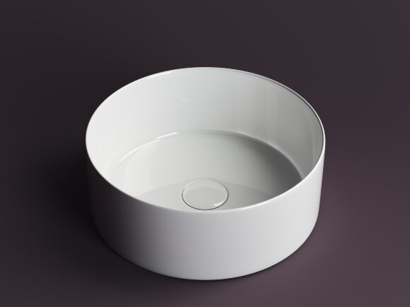 Раковина накладная круглая Element Ceramica Nova (белый) CN6032 Раковина накладная круглая Element Ceramica Nova (белый) CN6032