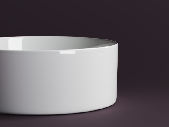 Раковина накладная круглая Element Ceramica Nova (белый) CN6032 Раковина накладная круглая Element Ceramica Nova (белый) CN6032
