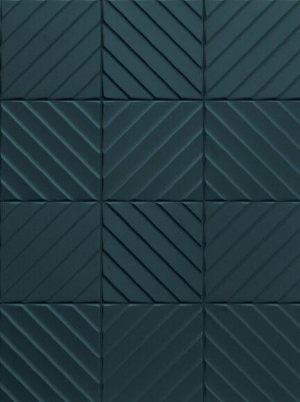 Керамическая плитка 4D Diagonal Deep Blue 20х20 MARCA CORONA арт. УТ-00000576
