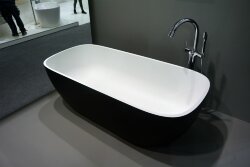 Ванна GLORIA-FS 180X80  BLACK&WHITE Kolpa-San арт. 592550