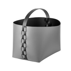 Корзина Helena ADJ Италия, 35x30xH26 цвет: серый (черный) арт. 3626.03/01 Корзина Helena ADJ Италия, 35x30xH26 цвет: серый (черный) арт. 3626.03/01