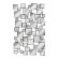 Зеркало 140х85 см Tetris Art Home Decor современный  - YJ358 CR