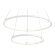 Подвесной светодиодный светильник Comfort Line хай-тек FL5505, Ambrella light цвет: белый