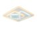 Потолочный светодиодный светильник Ice модерн FA255, Ambrella light цвет: белый