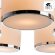 Потолочная люстра, вид ретро Manhattan Arte Lamp цвет:  белый - A9495PL-5CC