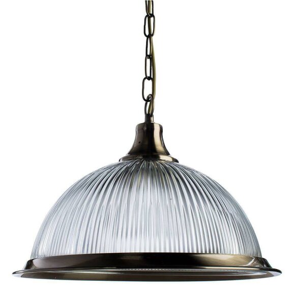 Подвесной светильник, вид ретро American Diner Arte Lamp цвет:  бронза - A9366SP-1AB
